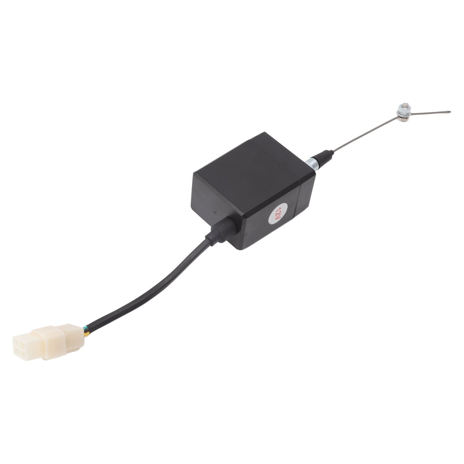 12V 4 Wire Diesel Engine Stop Switch Electronic Shutdown Switch Steel Wire Flameout Controller