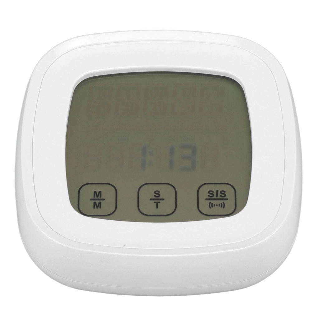 Digital Meat Thermometer with 2 Probes Touchscreen Digital Display Food Cooking Grill Thermometer with Magnet Adsorption