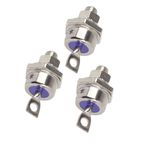 3Pcs 40HFR120 Diode Module 40A Iron Replacement Spiral Rectifier Diode Diesel Generator Parts Positive Pole
