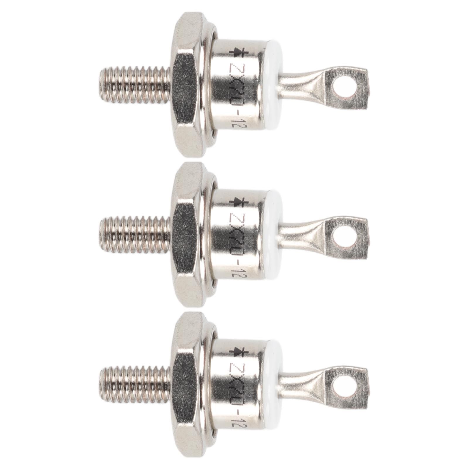 3Pcs ZX70 12 70A Diesel Generator Rectifier Diode Replacement Diesel Engine Generator Diode for Diesel Generator Parts Positive