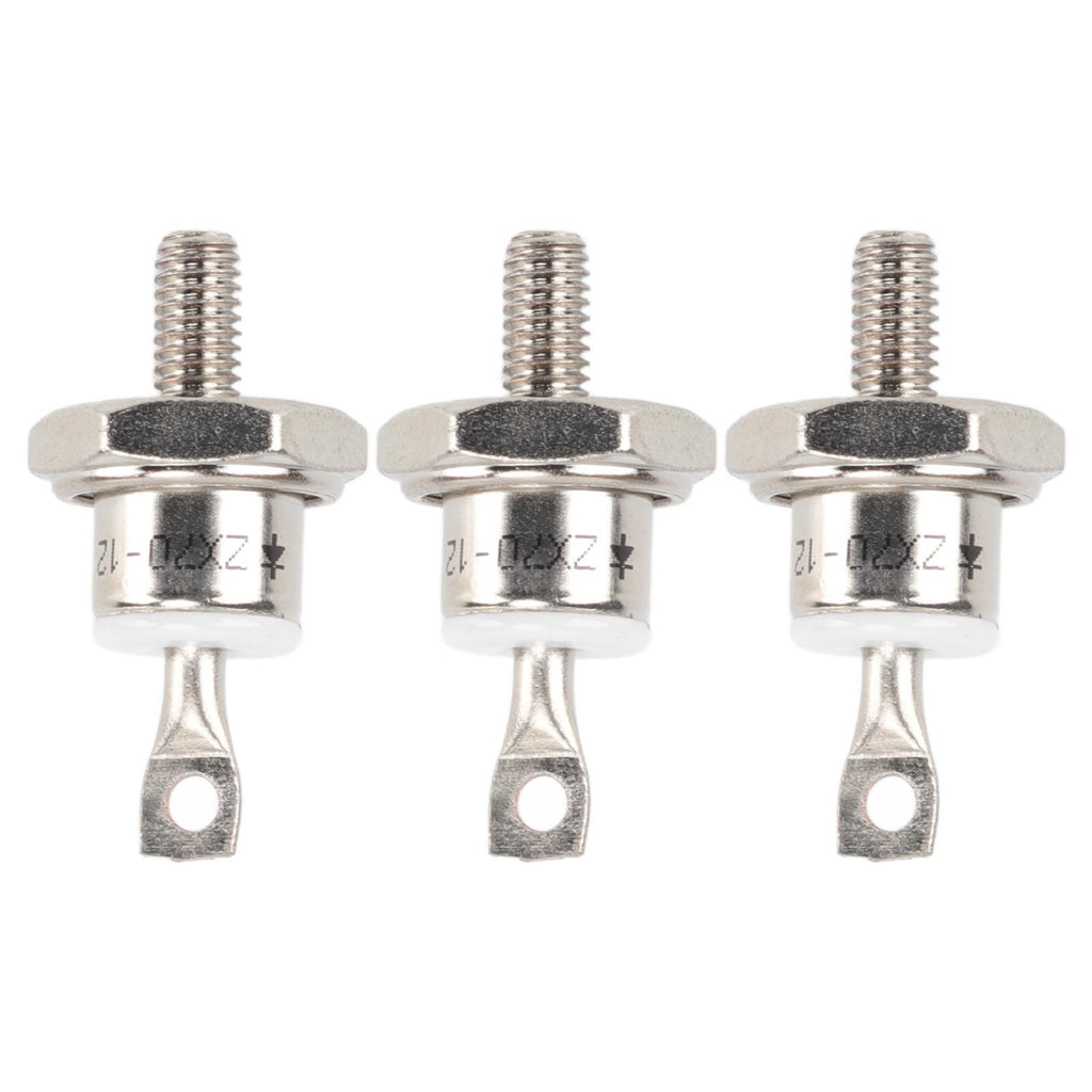 3Pcs ZX70 12 70A Diesel Generator Rectifier Diode Replacement Diesel Engine Generator Diode for Diesel Generator Parts Positive