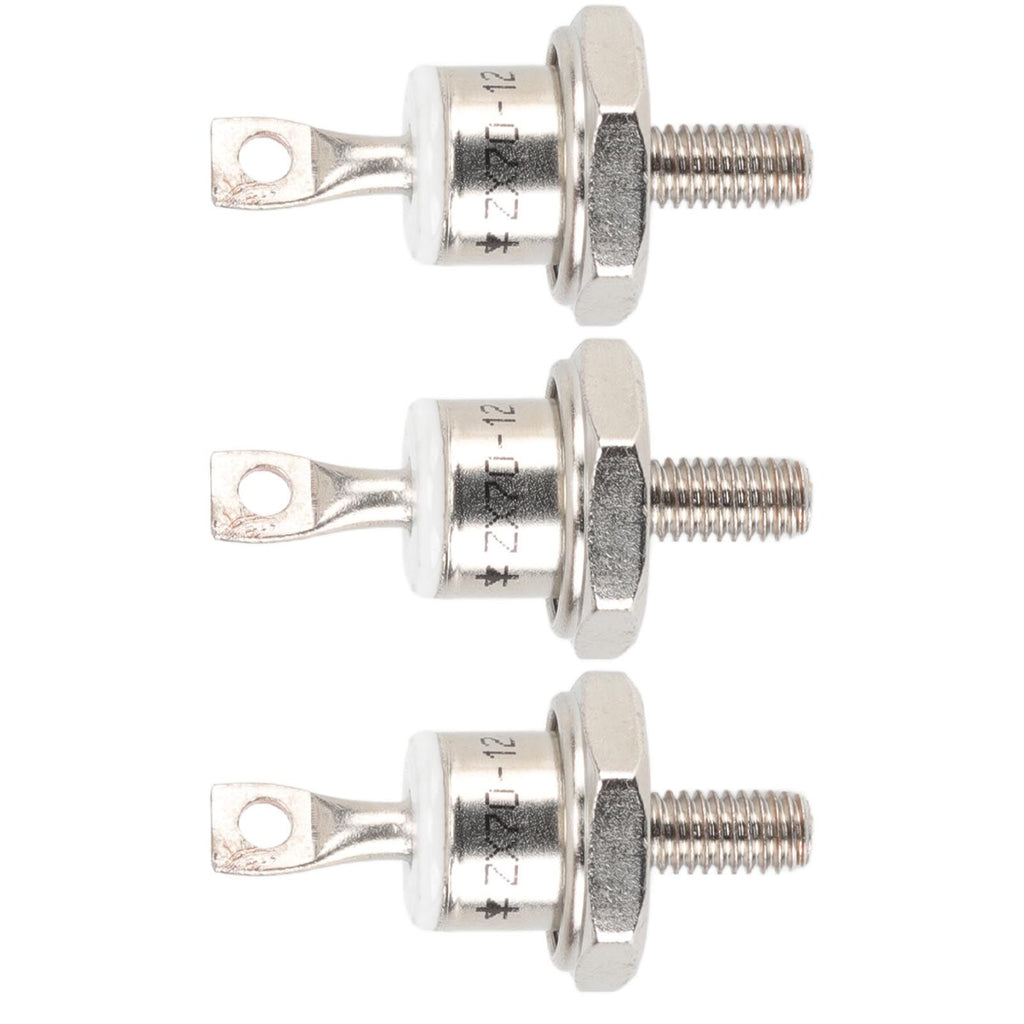 3Pcs ZX70 12 70A Diesel Generator Rectifier Diode Replacement Diesel Engine Generator Diode for Diesel Generator Parts Negative