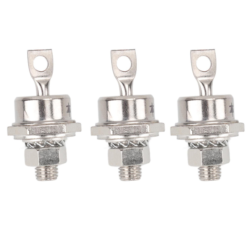 3PCS 70HFR120 70A Rectifier Diode Compact Stable Spiral Rectifier Module for Diesel Generator Accessories Positive Pole
