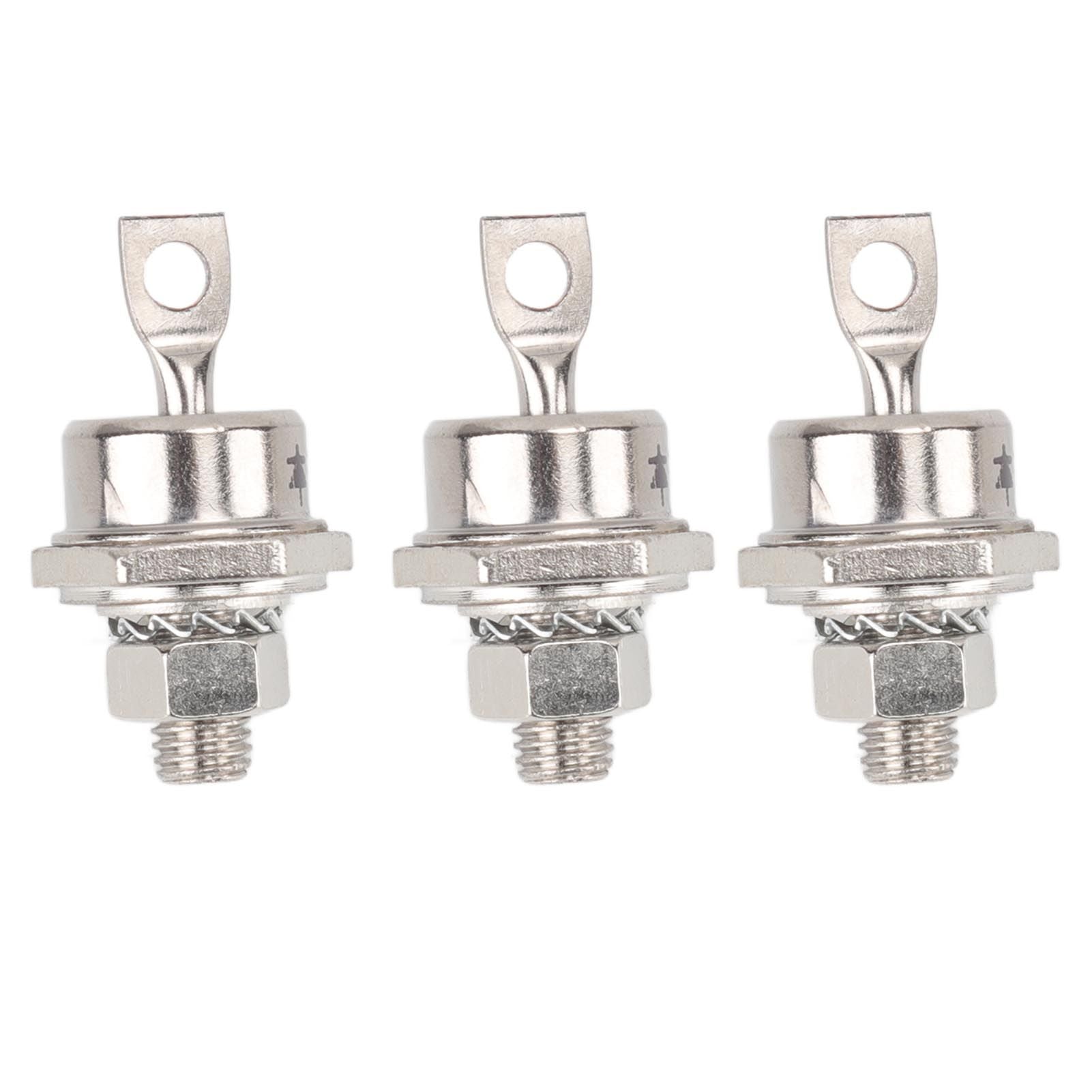 3PCS 70HFR120 70A Rectifier Diode Compact Stable Spiral Rectifier Module for Diesel Generator Accessories Positive Pole