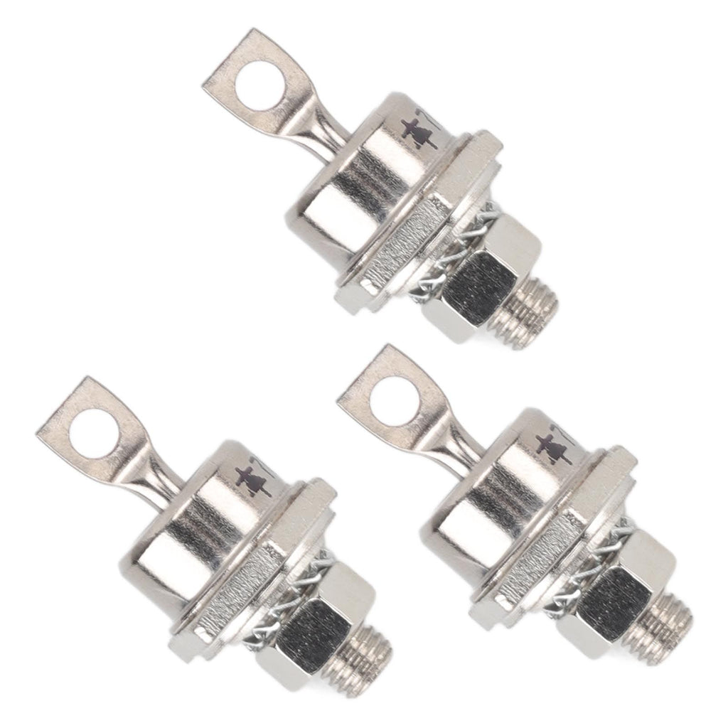 3PCS 70HFR120 70A Rectifier Diode Compact Stable Spiral Rectifier Module for Diesel Generator Accessories Positive Pole