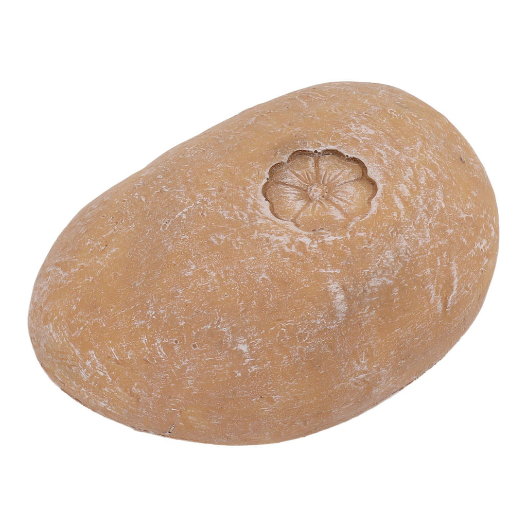 Pet Memorial Garden Stone DIY Lettering Simulation Pebbles Pet Grave Marker for Dogs Cats Small Flower Stone Sand Yellow