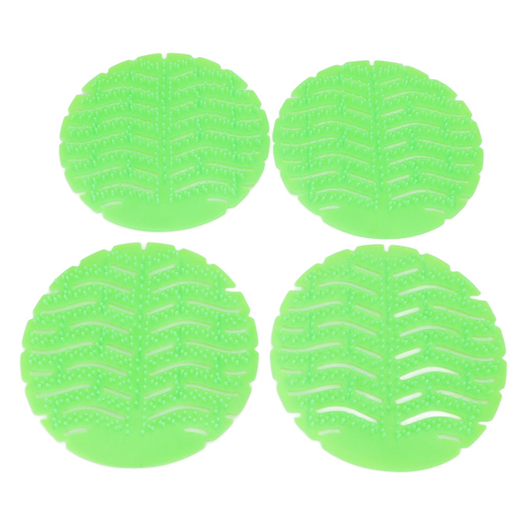 4Pcs Urinal Screen Deodorizer Reduce Odor Prevent Splash Urinal Cake for Office Company Restaurant School