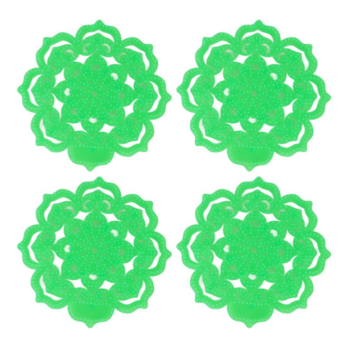 4pcs Urinal Screen Odor Proof Urinal Screen Deodorizer Urinal Splash Reducing Mats for Restaurants Office Toilet