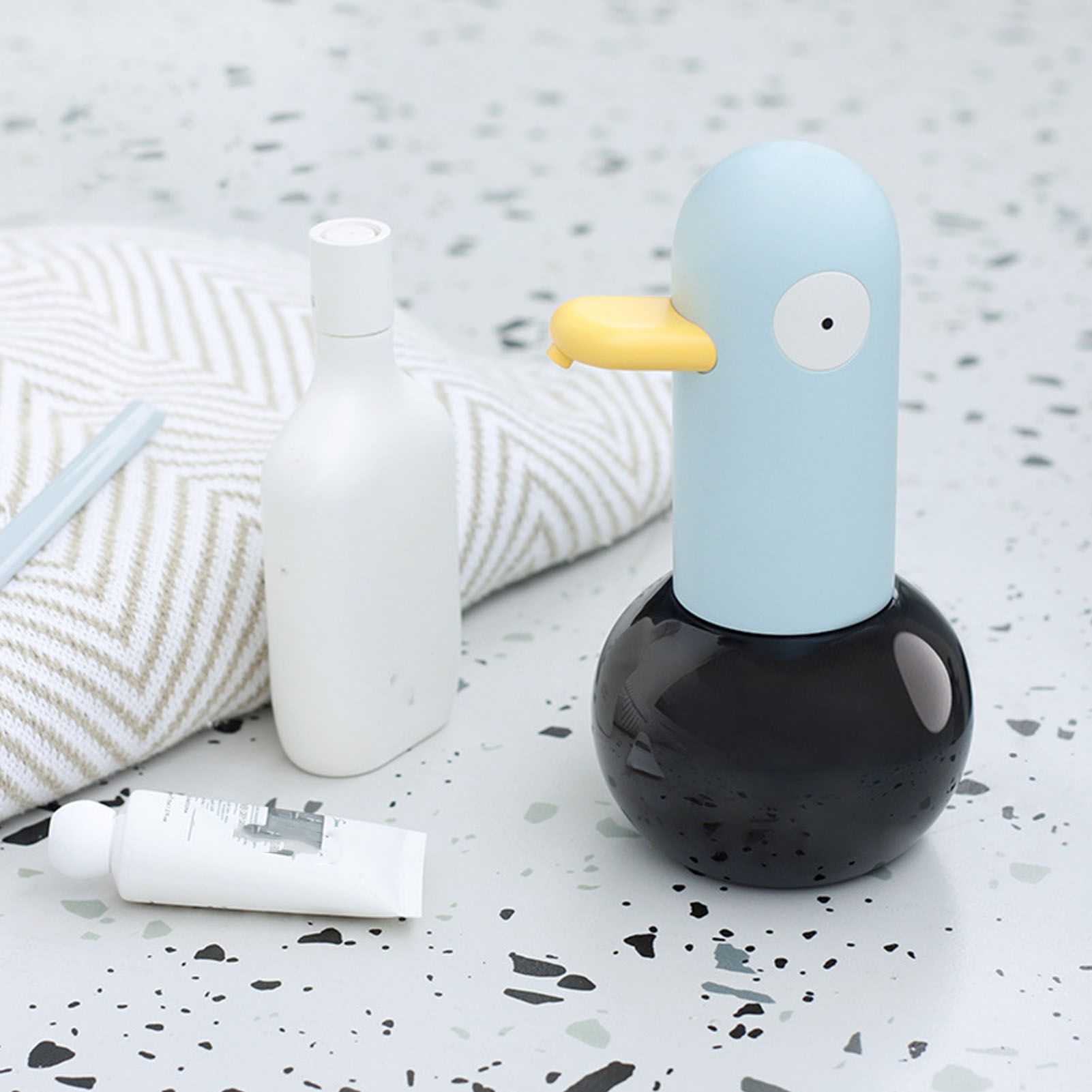 Automatic Soap Dispenser Cute Cartoon Duck Shape Infrared Induction Soap Dispenser for Children