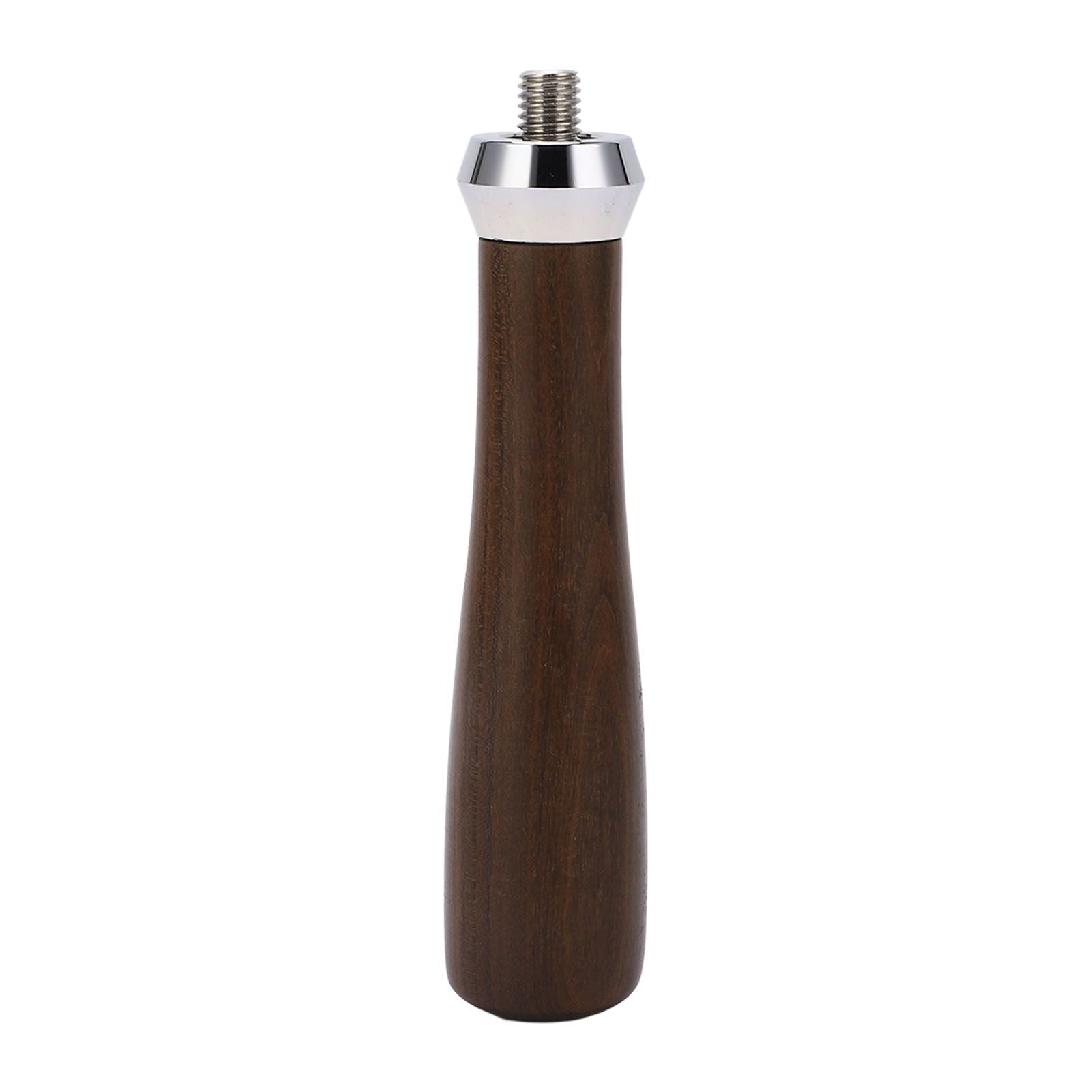 Coffee Portafilter Handle Comfortable Grip Burr Free Black Rosewood Durable Wearable Coffee Machine Replacement Filter Handle