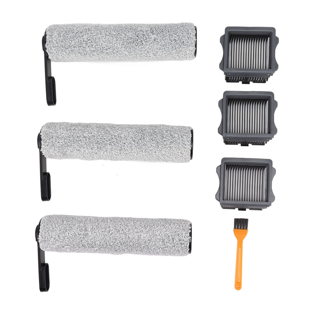 Vacuum Cleaner Replacement Parts for Tineco S5 Roller Brush High Efficiency Particulate Air Filter with Cleaning Brush