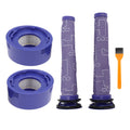 Vacuum Cleaner Pre Post Filter Set High Efficiency Particulate Air Filter with Cleaning Brush for V7 V8