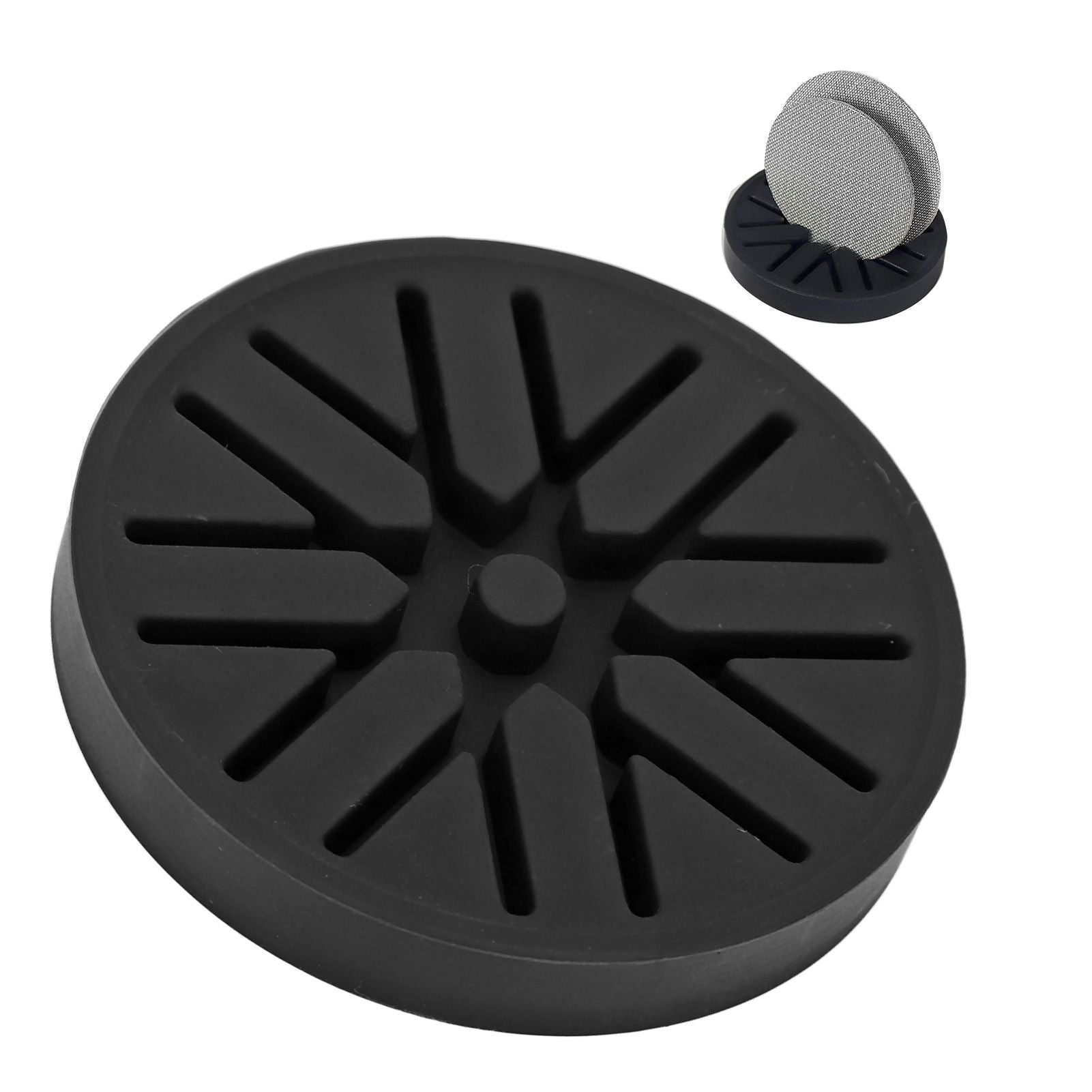 Portafilter Basket Stand Compact Small Stable Quick Drying Silicone Coffee Filters Stand Holder