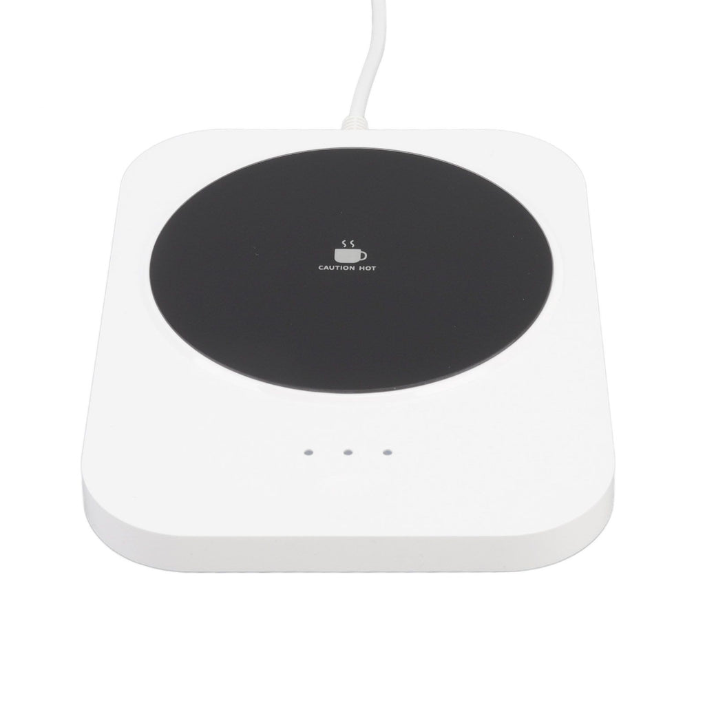USB Coffee Mug Warmer - 55C Constant Temperature Desk Warmer (White)