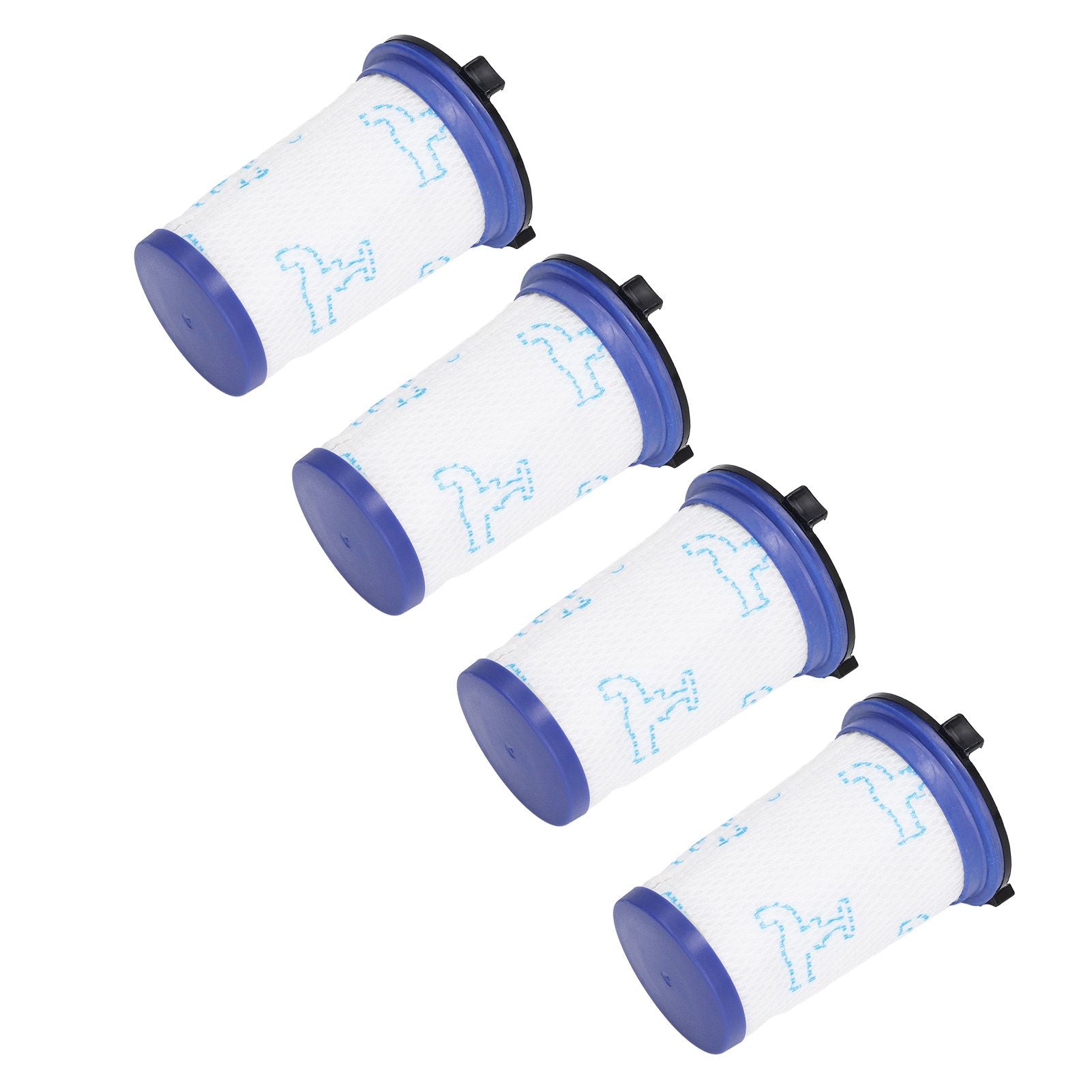 4PCS Vacuum Cleaner Filters High Efficiency Particulate Filter Vacuum Cleaner Accessory for Rowenta Force 360 X Pert