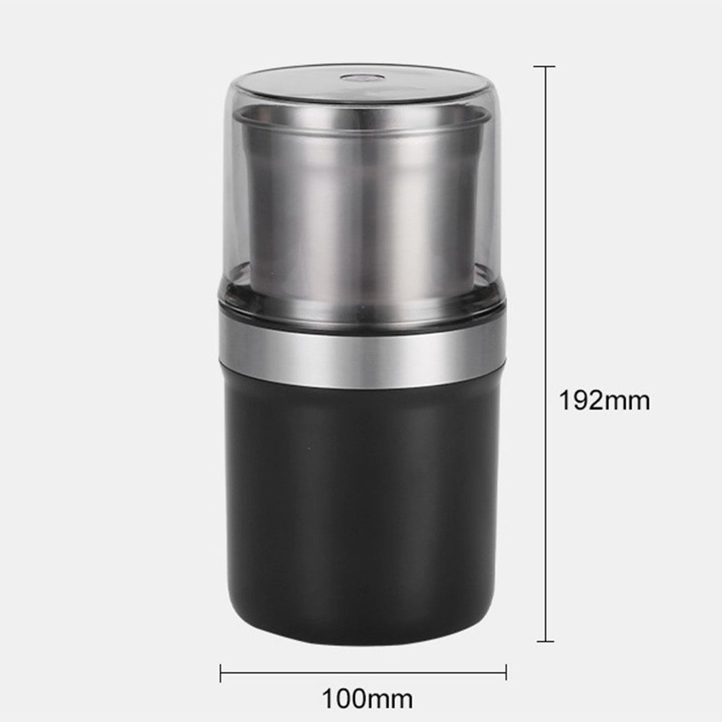 Herb Grinder Wet and Dry Dual Use Multifunction Single Blade Cup Spice Grinder for Garlic Meat CN Plug Slotted Blade