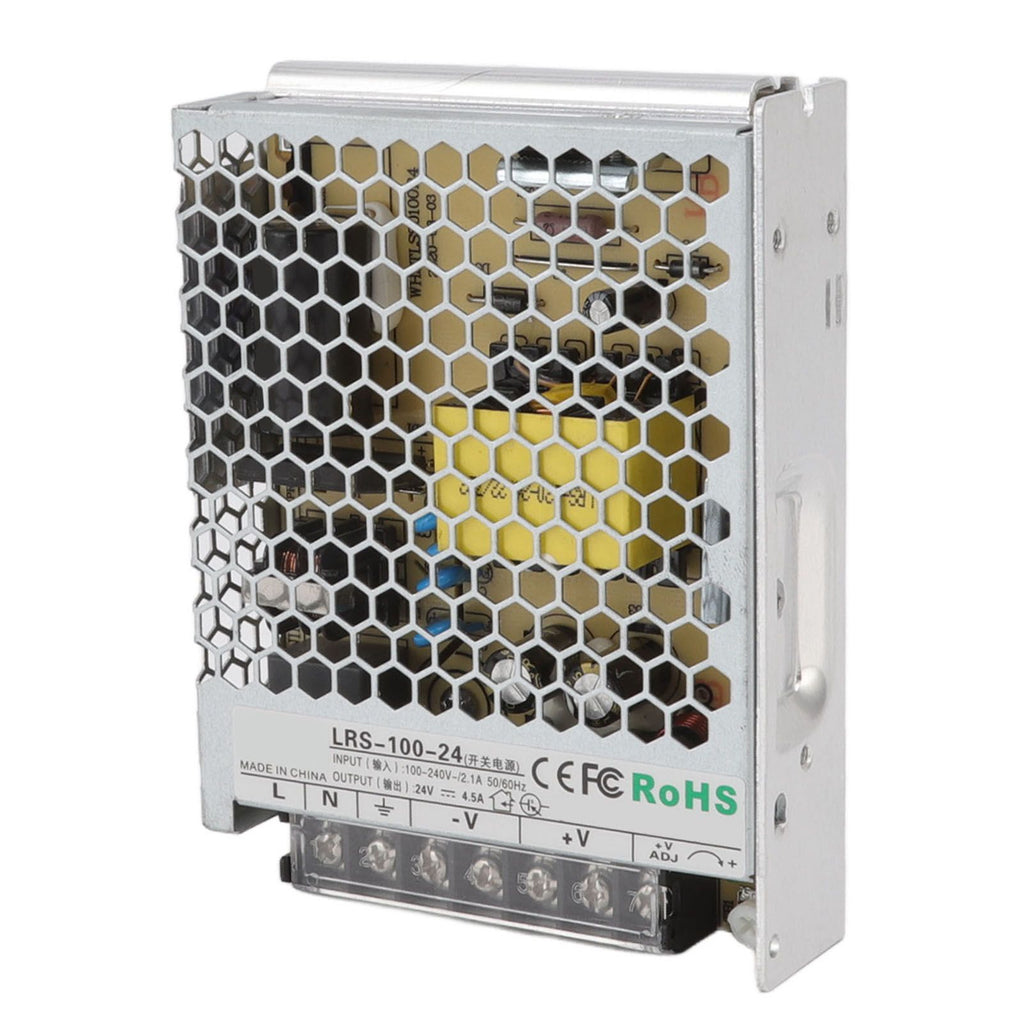 LRS Switching Power Supply Light Transformer for Industrial Automation Control Military Equipment Scientific Research Equipment 100‑240V LRS 100W 24V 4.5A