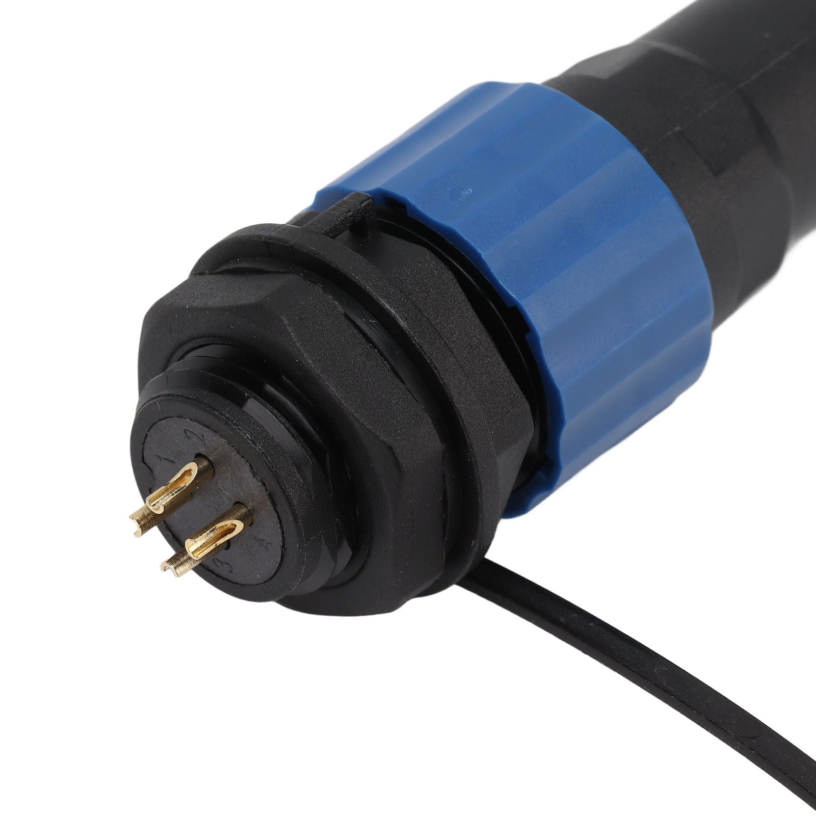 2Pcs SD16 IP68 Waterproof Aviation Connector SD16 Female Plug Male Socket G3/8 Thread SD16 4Pin Rear Nut