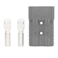350A 600V Plug Connector SH350 Double Pole High Current Battery Quick Connector Kit for Car Solar Caravan Boat Forklift Grey