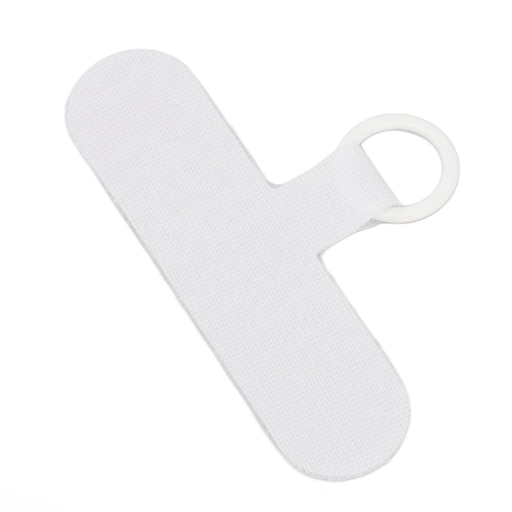 Universal Mobile Phone Lanyard Patch Nylon Cell Phone Hanging Rope Tab Connection Attachment White