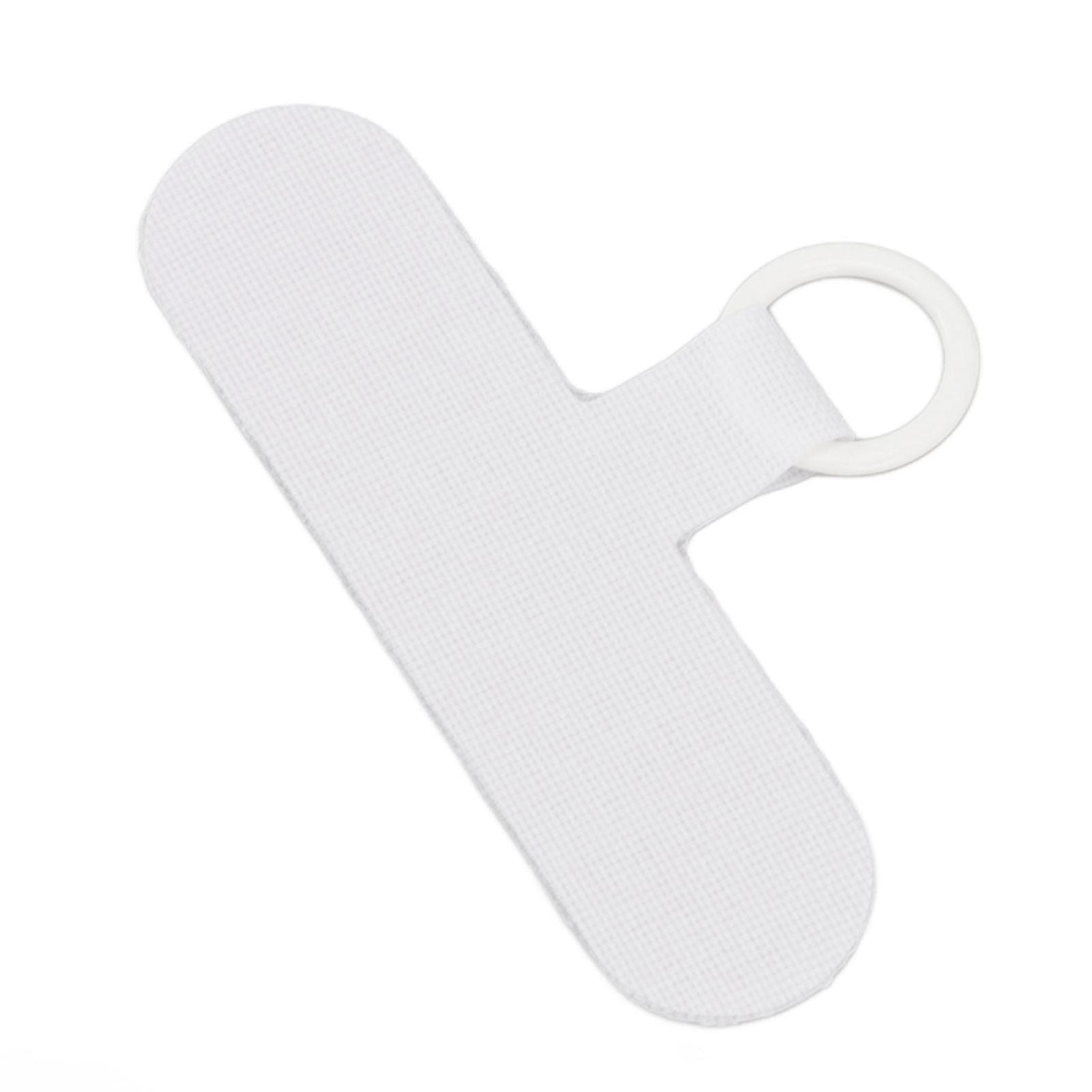Universal Mobile Phone Lanyard Patch Nylon Cell Phone Hanging Rope Tab Connection Attachment White