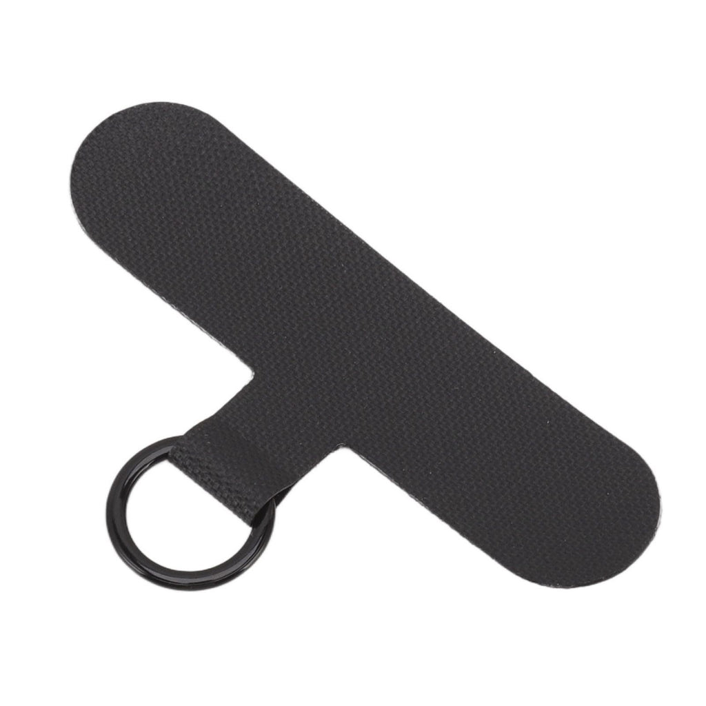 Universal Mobile Phone Lanyard Patch Nylon Cell Phone Hanging Rope Tab Connection Attachment Black