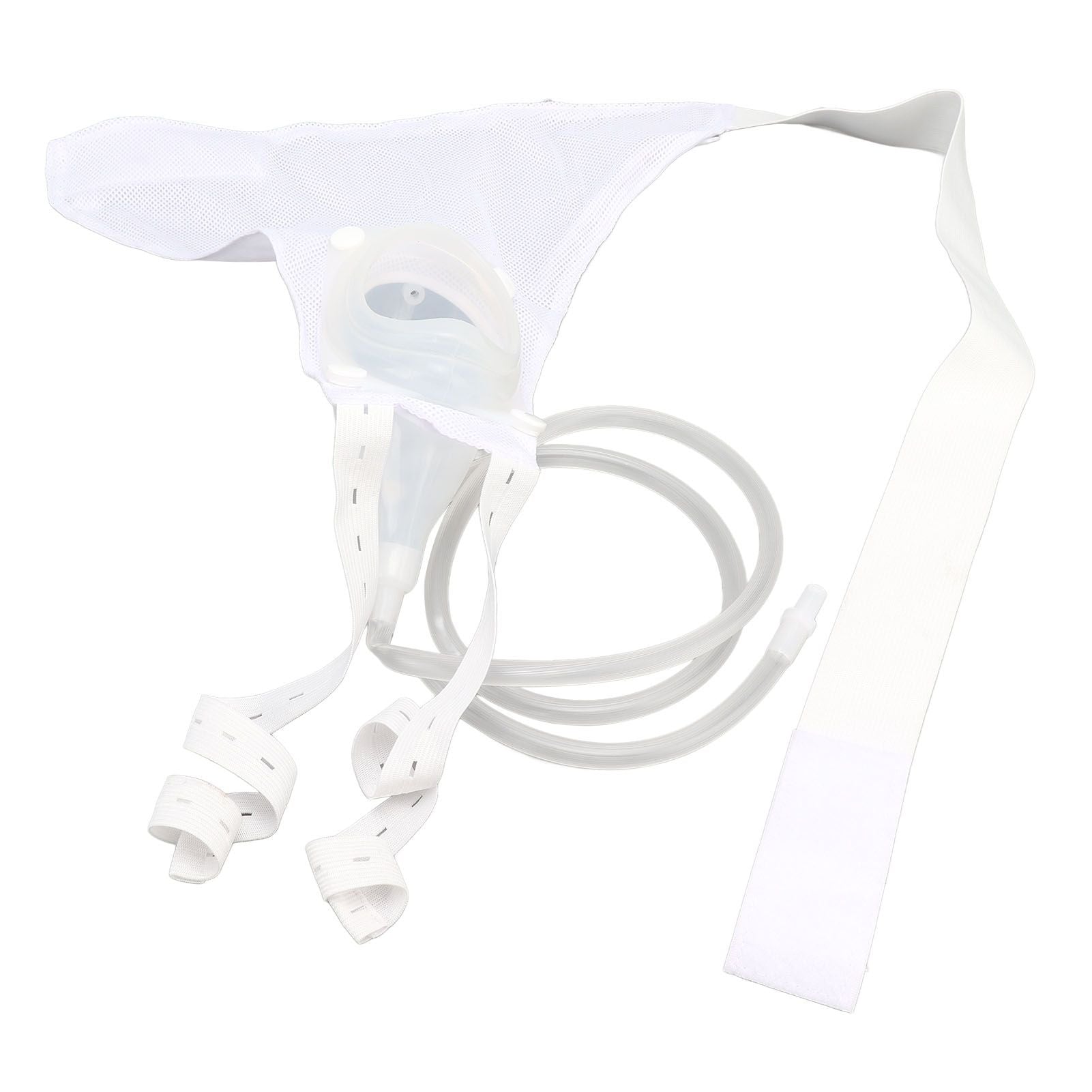 Women Urine Collector Soft Breathable Silicone Urine Catheter Bags Collector Set Anti Leakage Wearable Urinal System