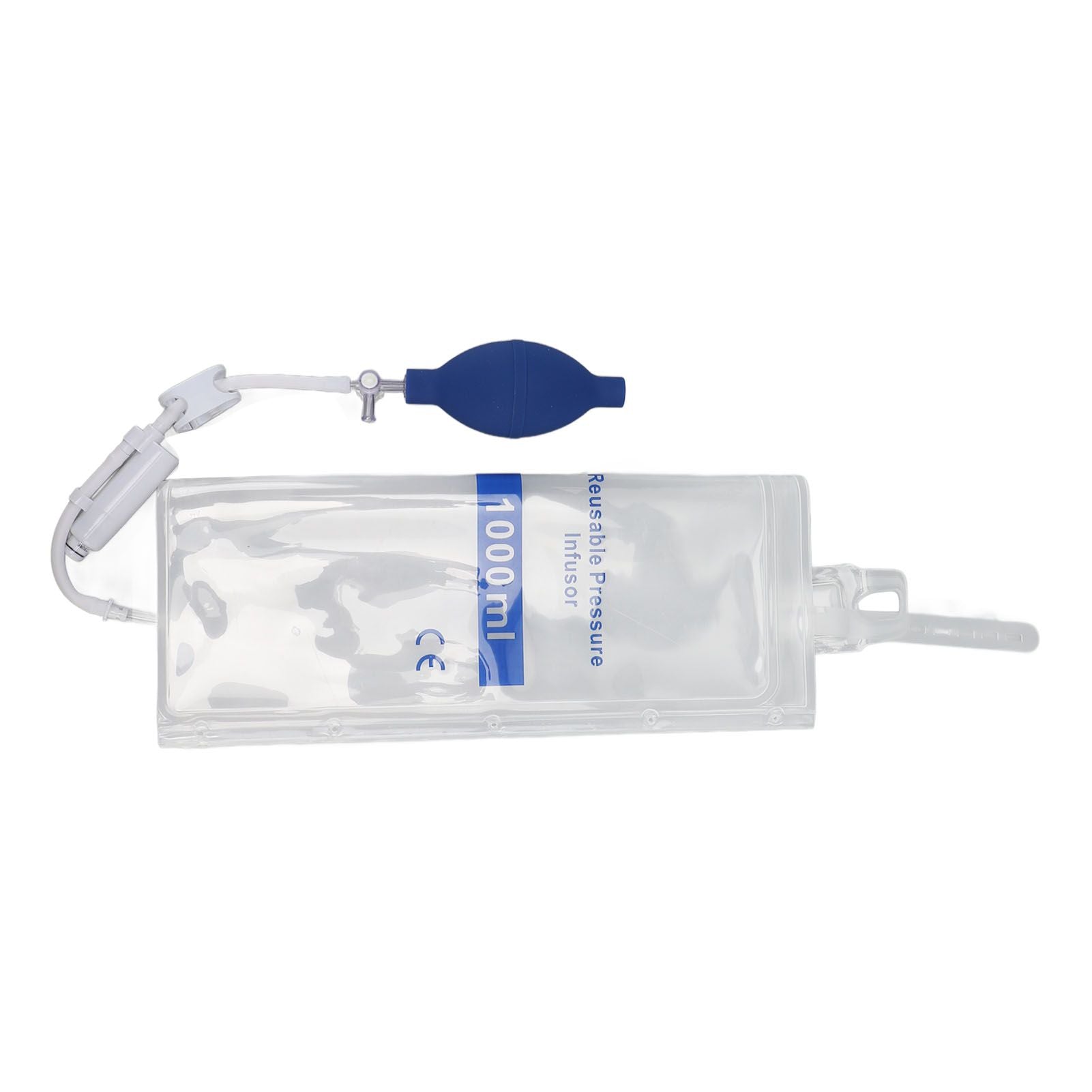 1000ml Medical Pressure Bag TPU Good Air Tightness Pressure Infusion Bag for Emergency Doctors