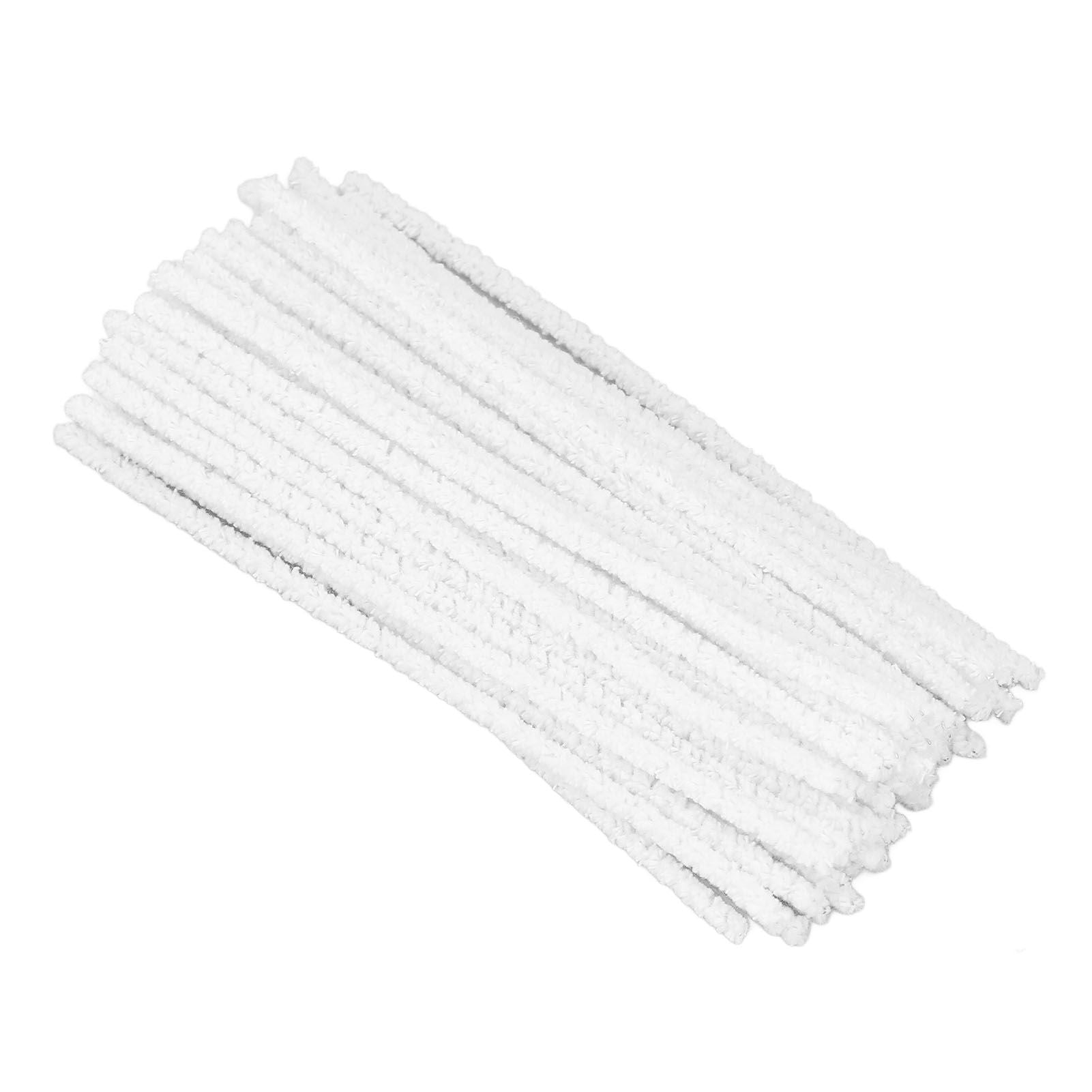 200Pcs Cotton Smoking Pipe Cleaners Blend Cotton Rods Tobacco Smoke Mouthpiece Disposable Cleaning Tool