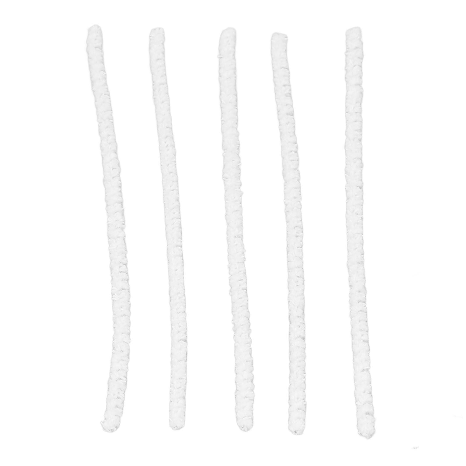 200Pcs Cotton Smoking Pipe Cleaners Blend Cotton Rods Tobacco Smoke Mouthpiece Disposable Cleaning Tool