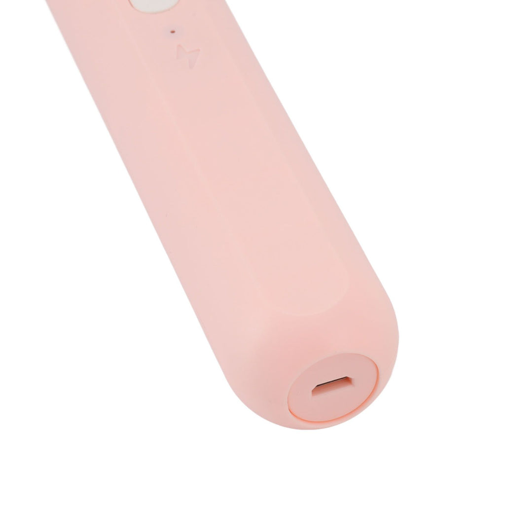 Electric Hand Mixer Three Different Speeds Battery Powered Handheld Milk Frother for Home Baking Pink