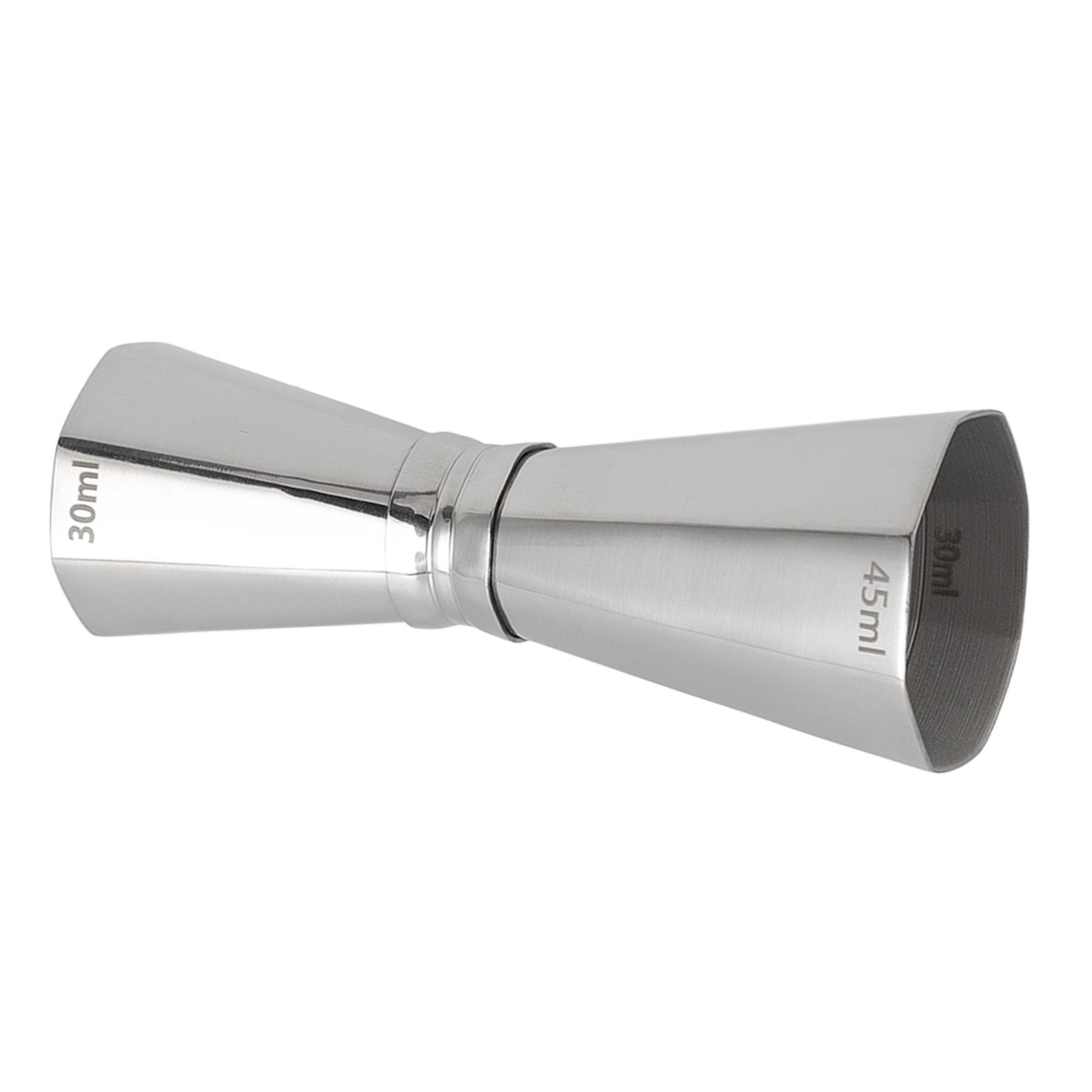 304 Stainless Steel Jigger with Scales Octagonal Double Cocktail Jigger Measuring Tool for Bartenders