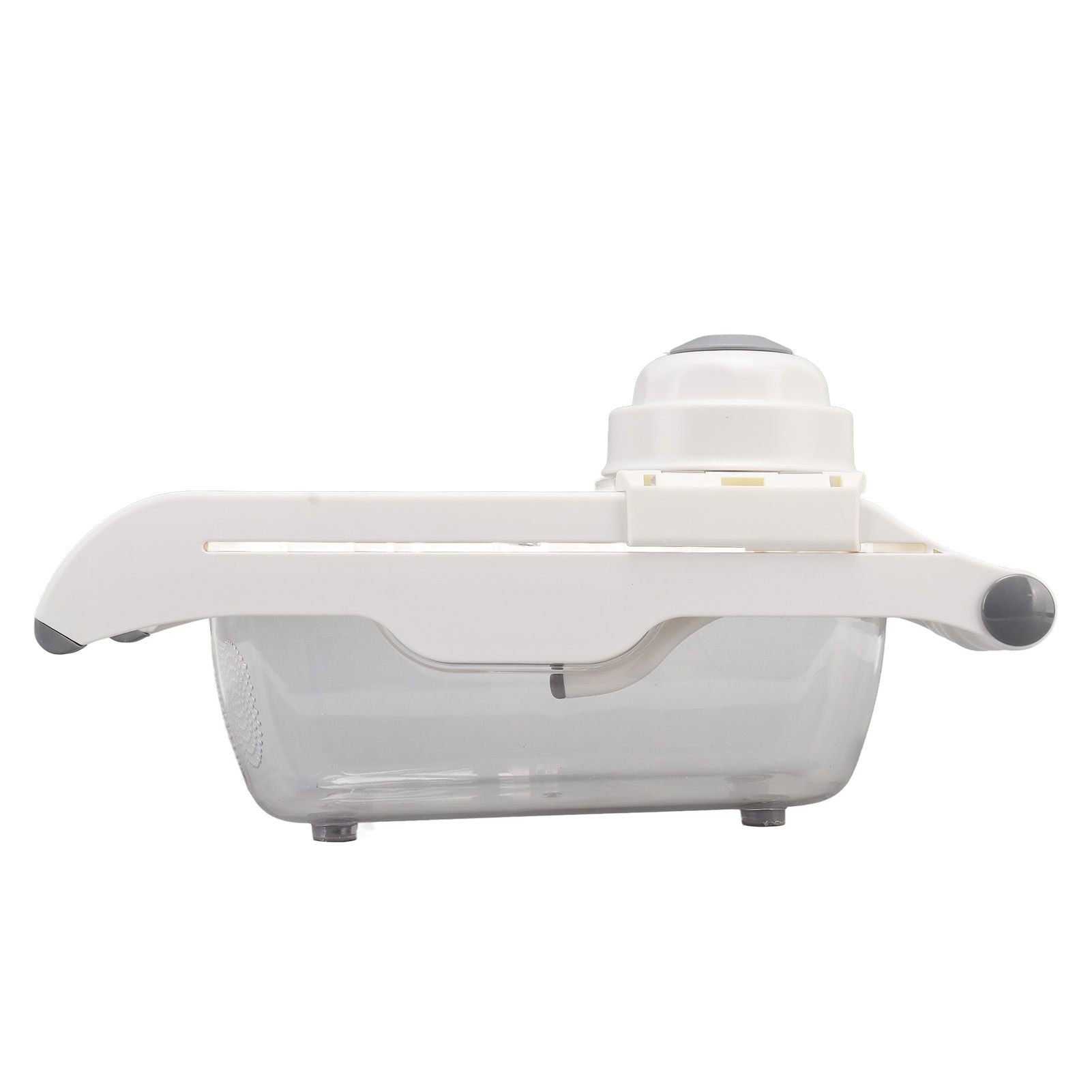 Fruit and Vegetable Slice Cutter Stainless Steel Lemon Potato Slicing Tool with Hand Guard for Home Kitchens