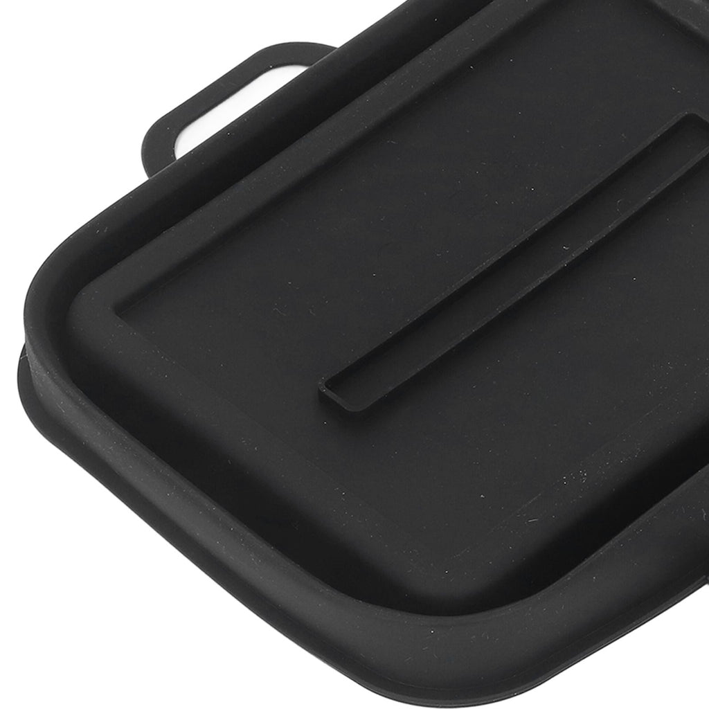 Silicone Air Cooker Pot Rectangular Fryer Liner Tray Replacement for Kitchen Cooking Accessories Black