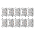 10 Pcs 2Pin 10mm LED Strip Connectors Strip to Strip Quick Connect Solderless LED Strip Lights Connectors