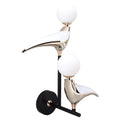 Modern Bird Wall Lamp Double Head Rotatable LED Wall Mounted Light for Living Room Bedroom Bedside 110‑240V