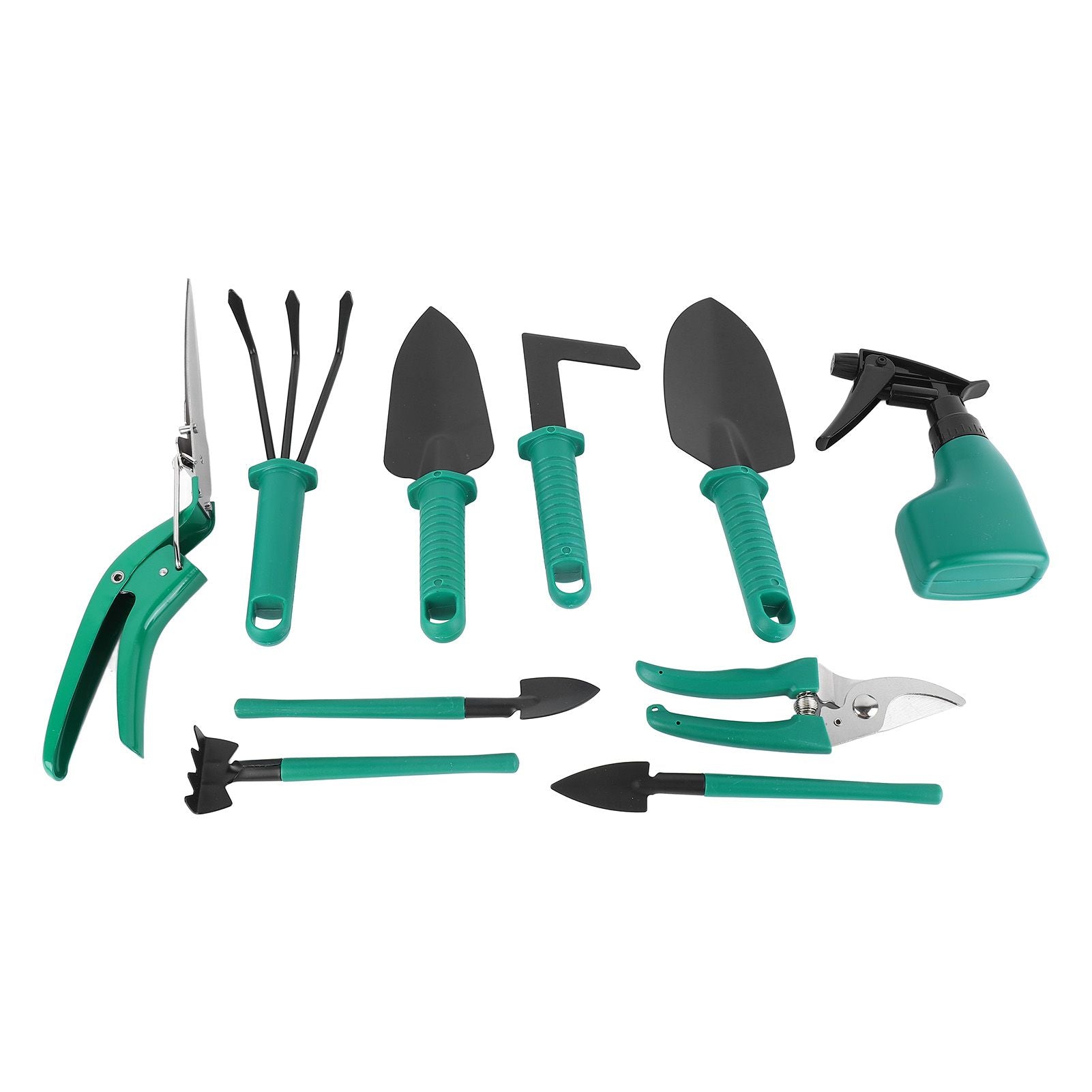 Gardening Garden Tools 10 Piece Set Scissors Spades Shovels Spray Cans Gardening Work Tools