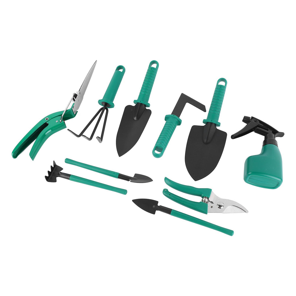 Gardening Garden Tools 10 Piece Set Scissors Spades Shovels Spray Cans Gardening Work Tools