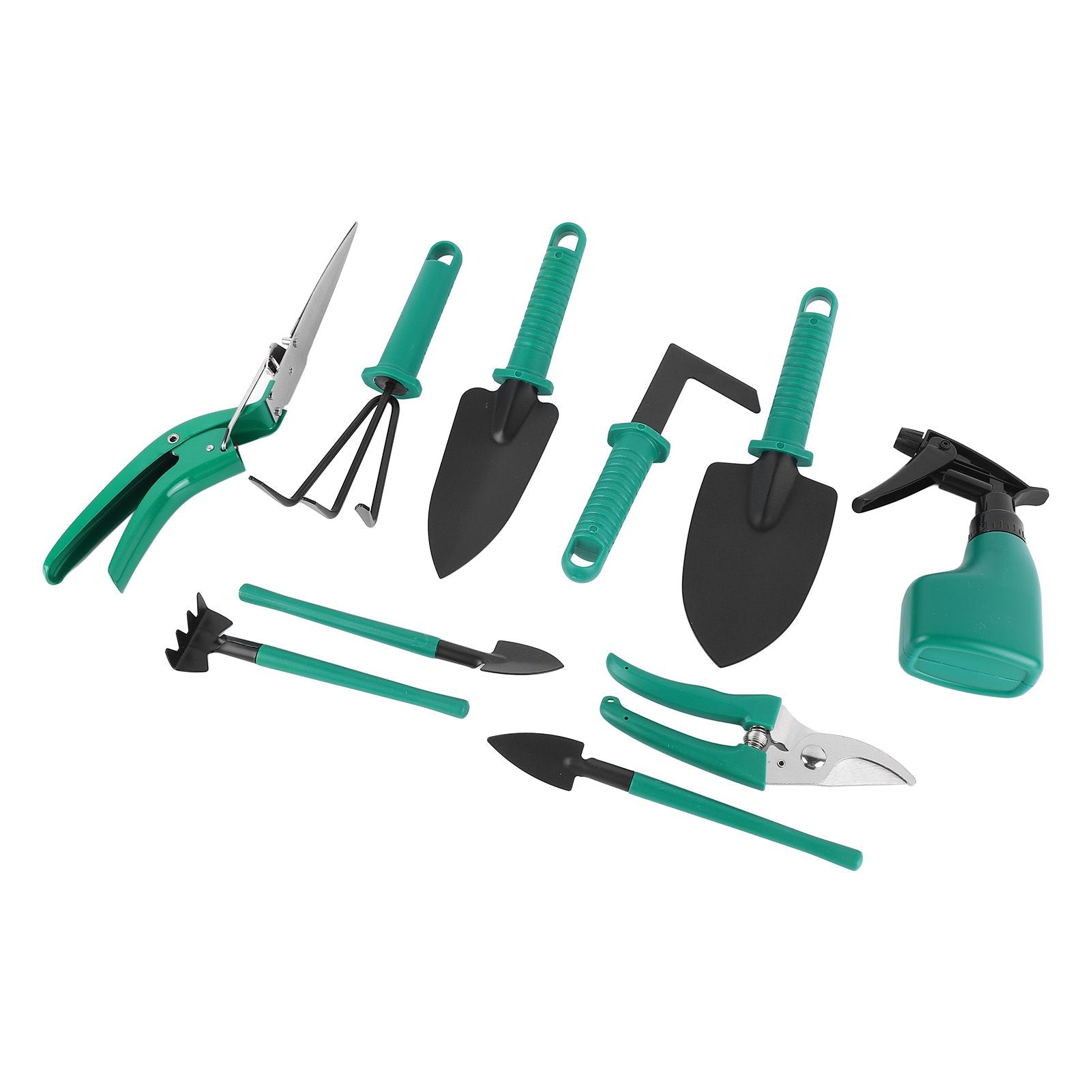 Gardening Garden Tools 10 Piece Set Scissors Spades Shovels Spray Cans Gardening Work Tools