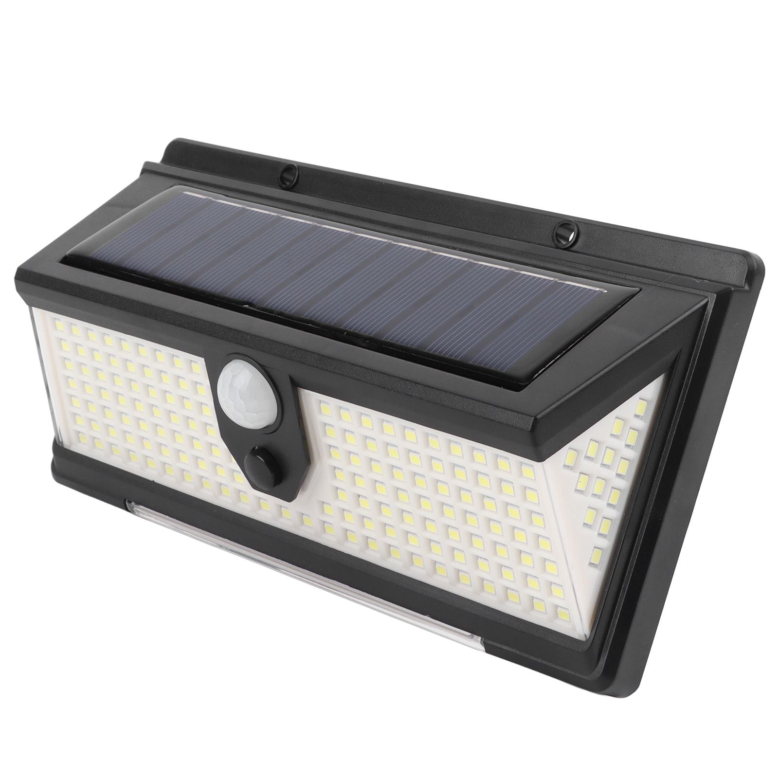 Solar Sensor Wall Light 3 Lighting Modes Human Body Induction Waterproof Solar Motion Lamp Wall Mount Solar Lights for Outdoor