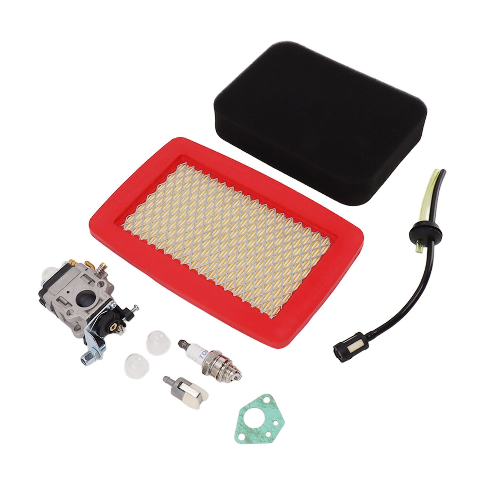 WYK 66 Carburetor with 544271501 Air Filter Carburetor Assembly Kit for RedMax EB4300 EB4400 EB4401 EB431 EB7000 EB7001 Backpack Leaf Blower