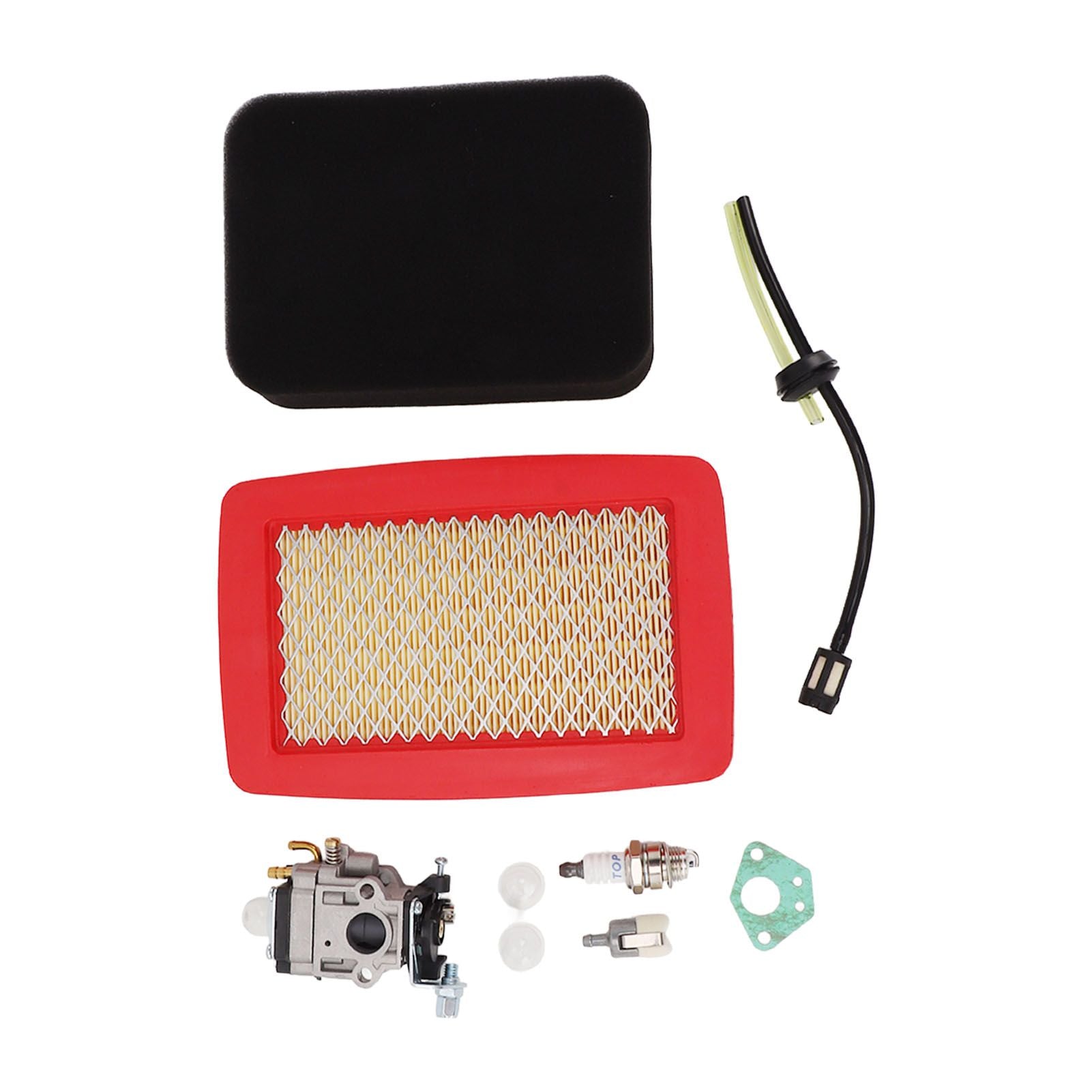 WYK 66 Carburetor with 544271501 Air Filter Carburetor Assembly Kit for RedMax EB4300 EB4400 EB4401 EB431 EB7000 EB7001 Backpack Leaf Blower