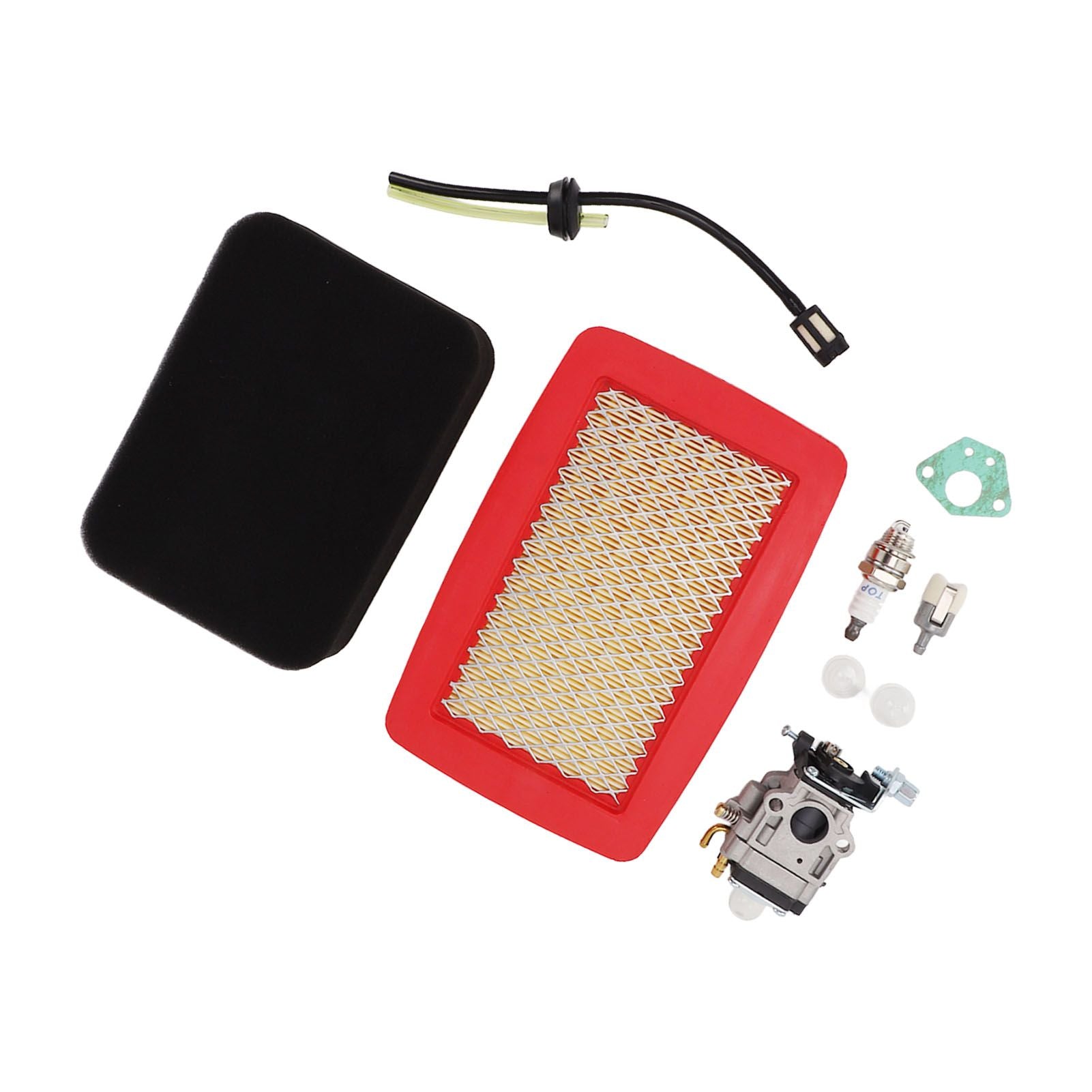 WYK 66 Carburetor with 544271501 Air Filter Carburetor Assembly Kit for RedMax EB4300 EB4400 EB4401 EB431 EB7000 EB7001 Backpack Leaf Blower