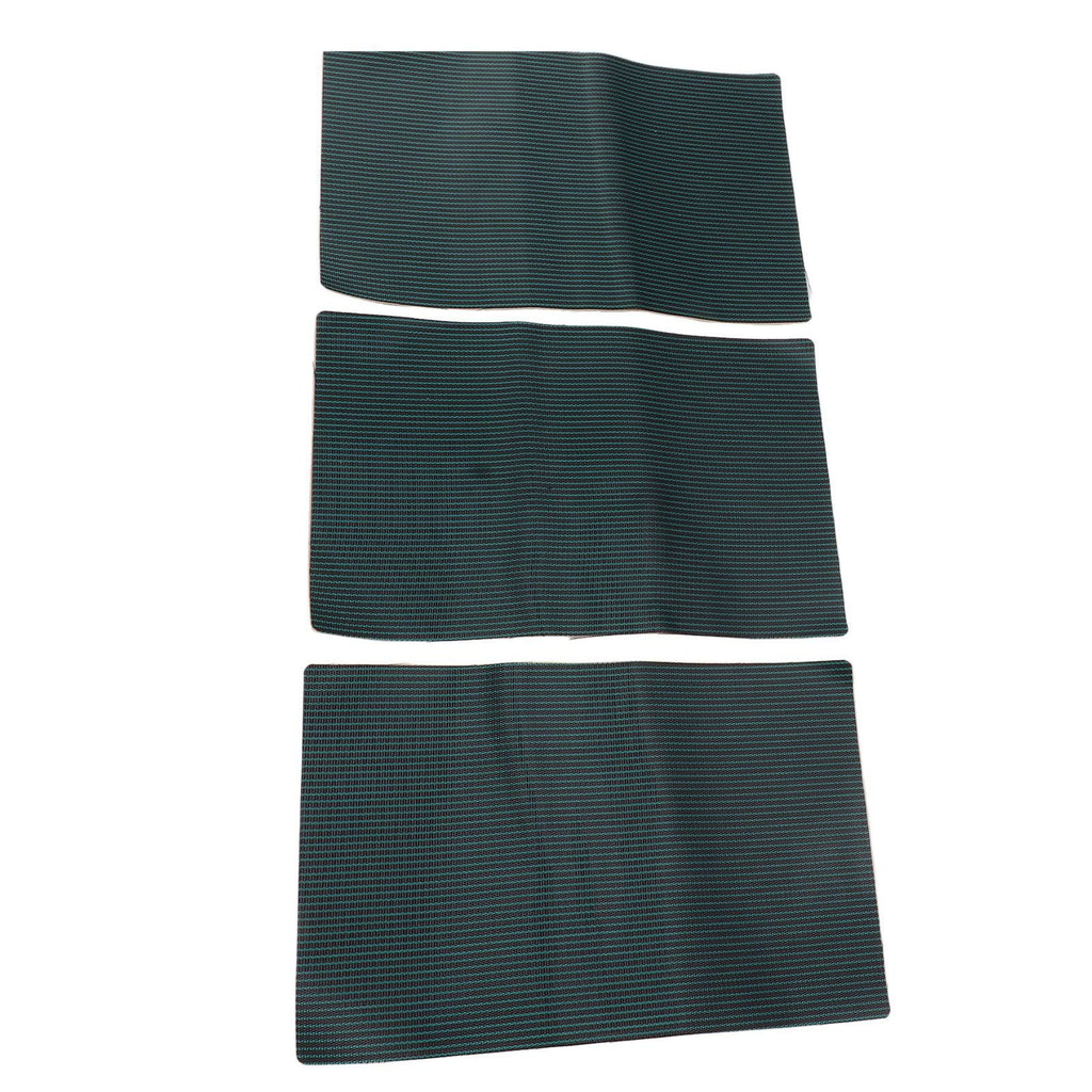 3 PCS Pool Patch Repair Kit Green PP Self Adhesive Pool Cover Patch Repair Kit for Swimming Pool L 8x12in