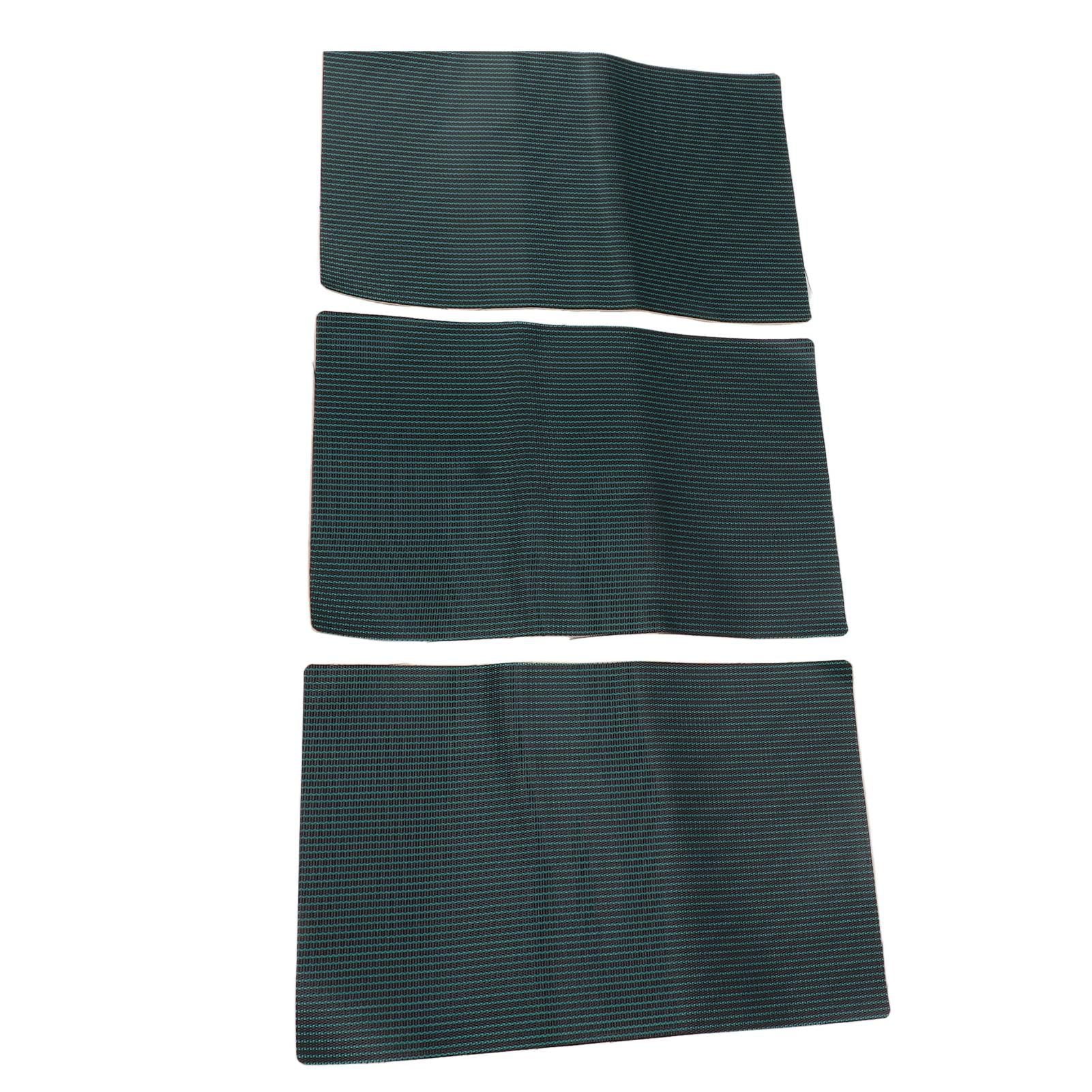 3 PCS Pool Patch Repair Kit Green PP Self Adhesive Pool Cover Patch Repair Kit for Swimming Pool L 8x12in