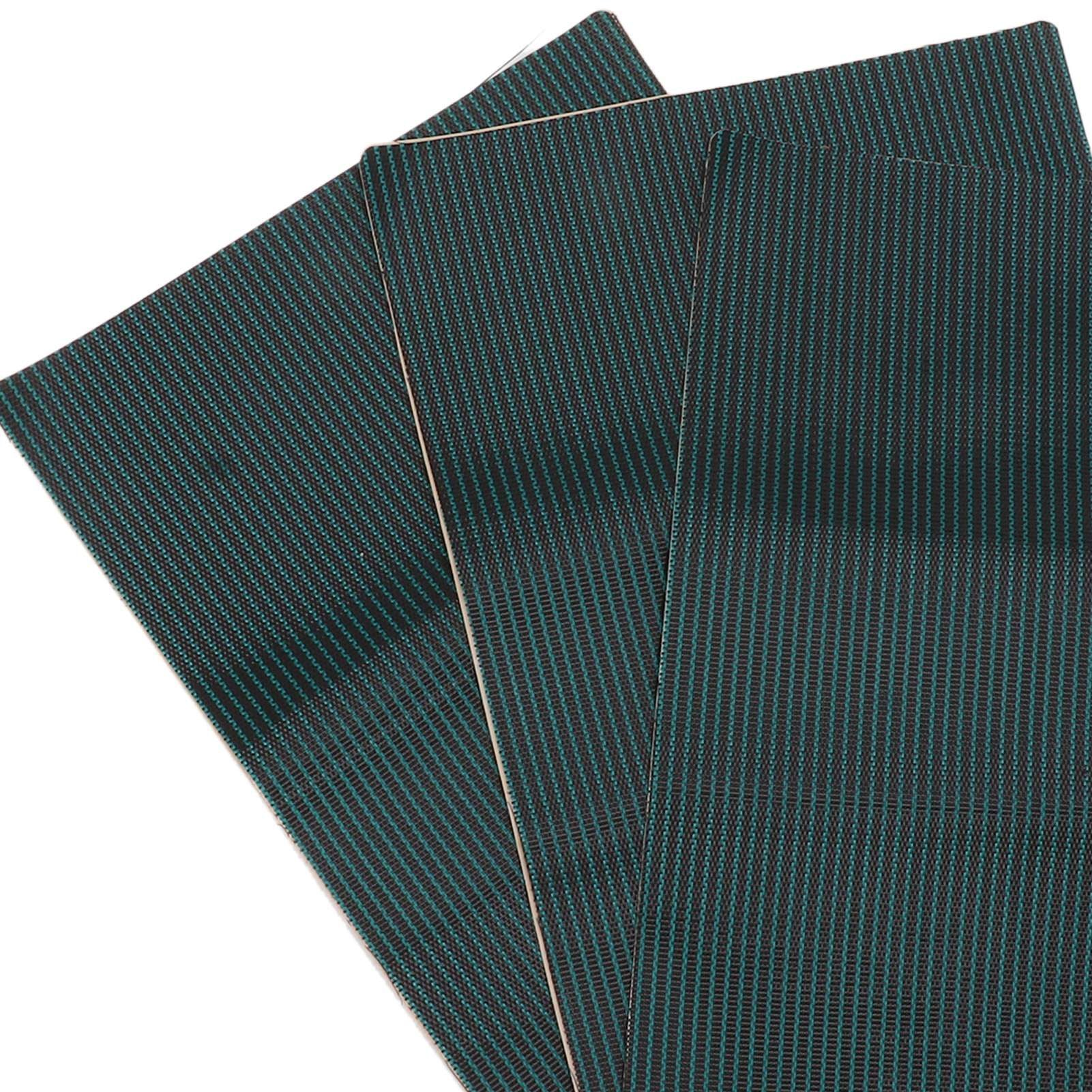 3 PCS Pool Patch Repair Kit Green PP Self Adhesive Pool Cover Patch Repair Kit for Swimming Pool L 8x12in