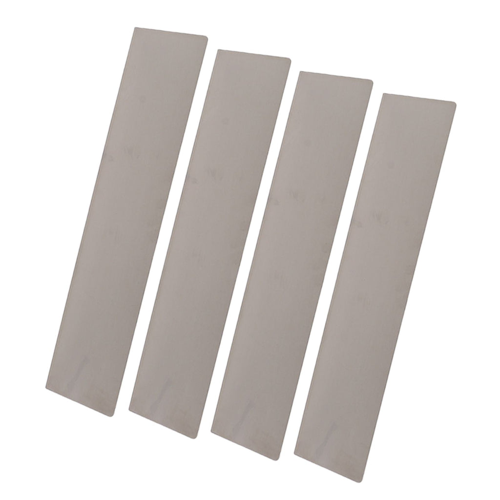 4 Pack Rainwater Valley Gutter Aluminium Rainwater Diverter Splashing Guard with 32 Screws for Roof