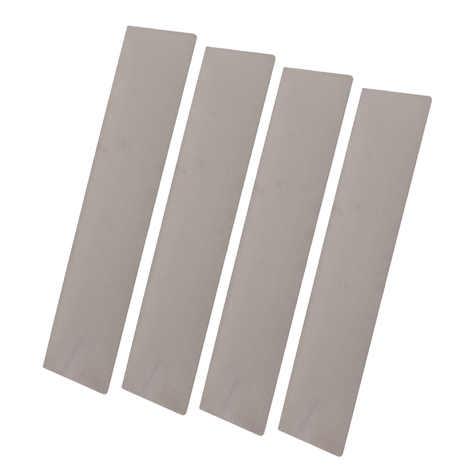 4 Pack Rainwater Valley Gutter Aluminium Rainwater Diverter Splashing Guard with 32 Screws for Roof