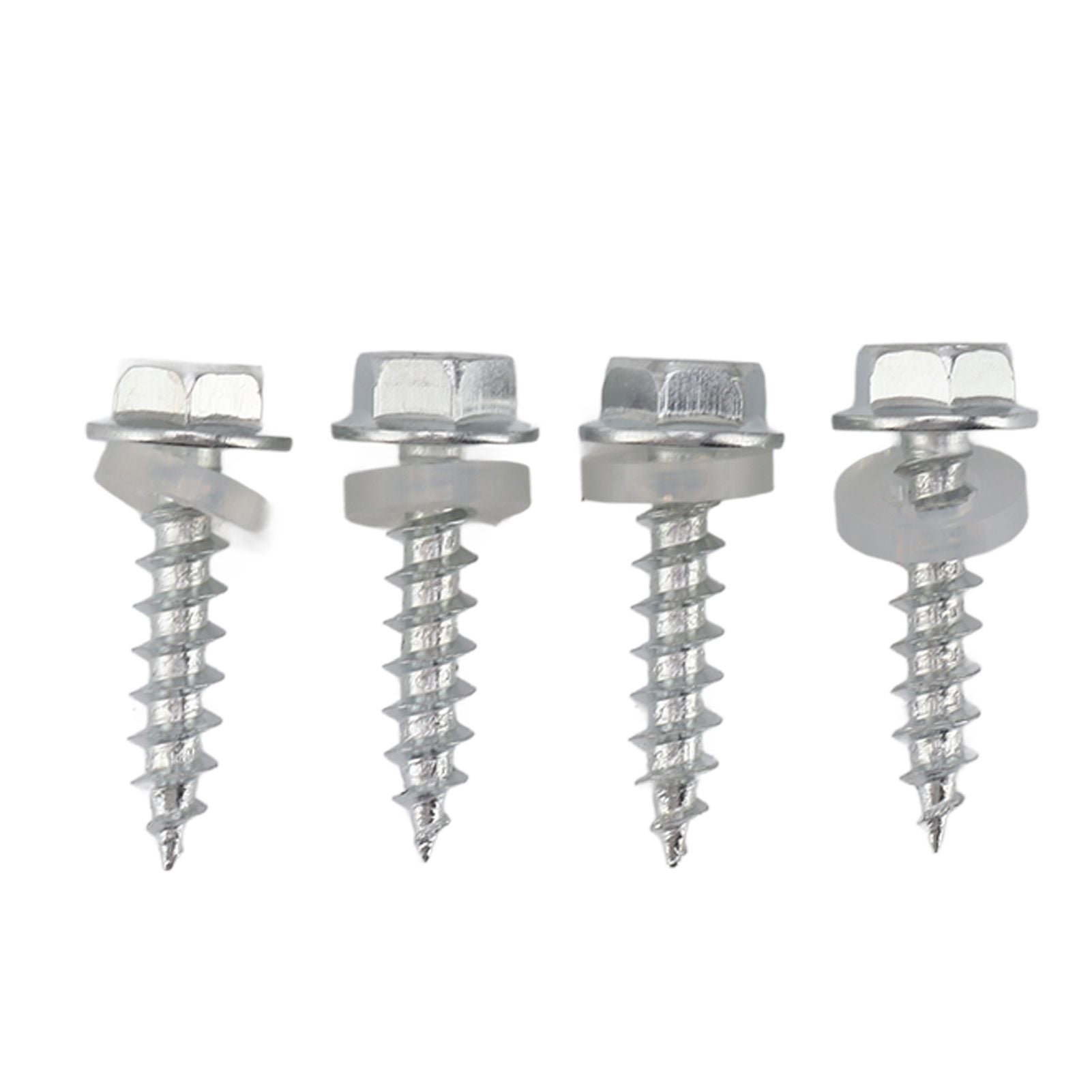 4 Pack Rainwater Valley Gutter Aluminium Rainwater Diverter Splashing Guard with 32 Screws for Roof