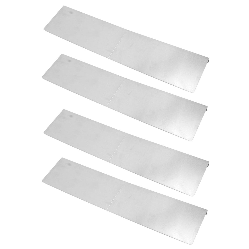 4pcs Gutter Valley Splash Guards Aluminum Rain Gutter Valley Roofing Gutter Guards Or House Shingle Roofs Corner